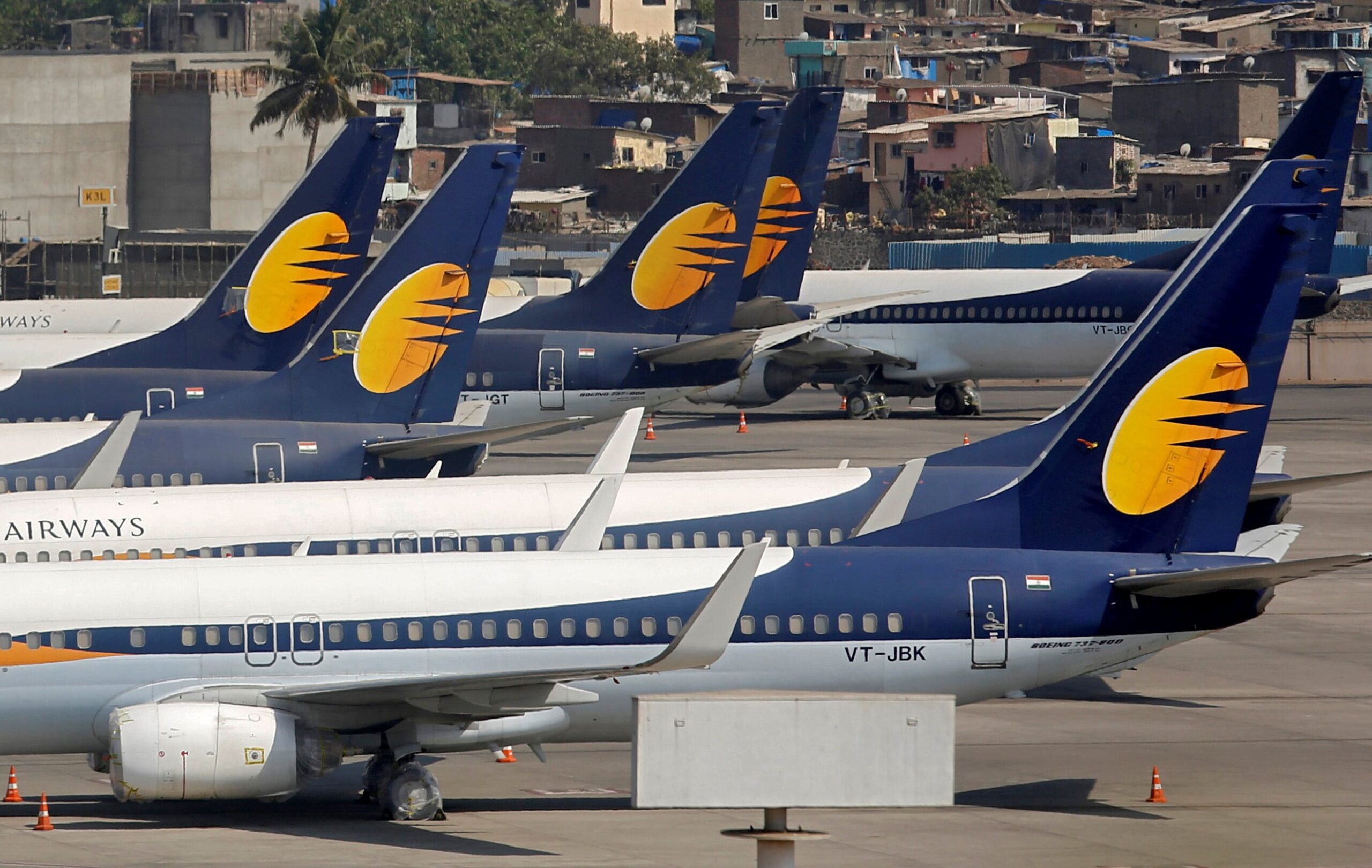 Jet Airways was grounded in April 2019